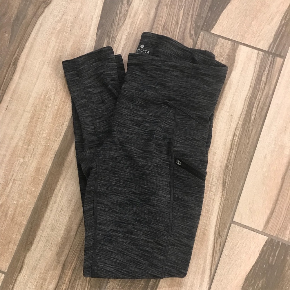 ATHLETA, Cozy Drifter Leggings w/Zippers, SZ M